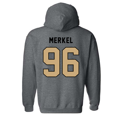 Anderson - NCAA Men's Lacrosse : Paul Merkel - Classic Shersey Hooded Sweatshirt-1