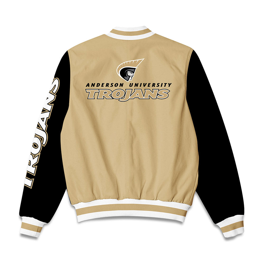 Anderson - NCAA Men's Golf : Julian Daws - Bomber Jacket-1