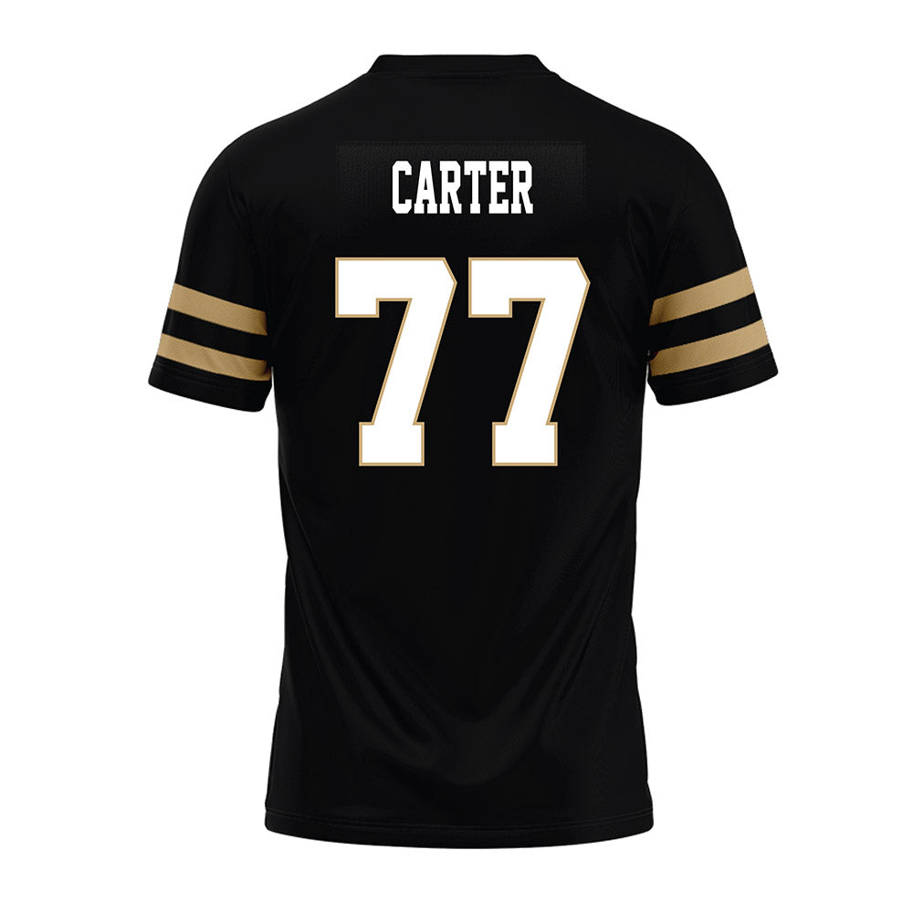 Anderson - NCAA Football : Caleb Carter - Black Premium Football Jersey-1
