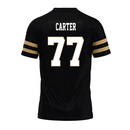 Anderson - NCAA Football : Caleb Carter - Black Premium Football Jersey-1