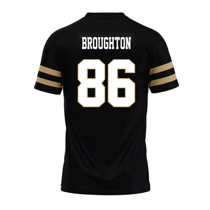 Anderson - NCAA Football : Tre Broughton - Black Premium Football Jersey-1