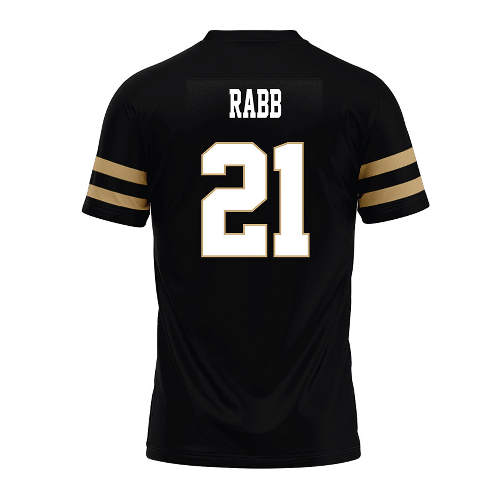 Anderson - NCAA Football : Albert Rabb - Black Premium Football Jersey-1