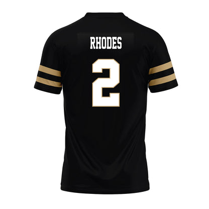 Anderson - NCAA Football : Isaiah Rhodes - Black Premium Football Jersey-1