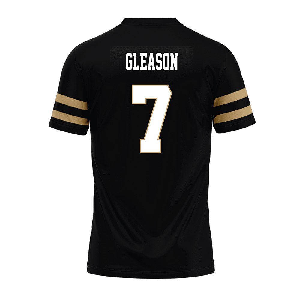 Anderson - NCAA Football : Caleb Gleason - Black Premium Football Jersey-1