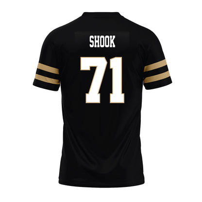 Anderson - NCAA Football : Michael Shook - Black Premium Football Jersey-1