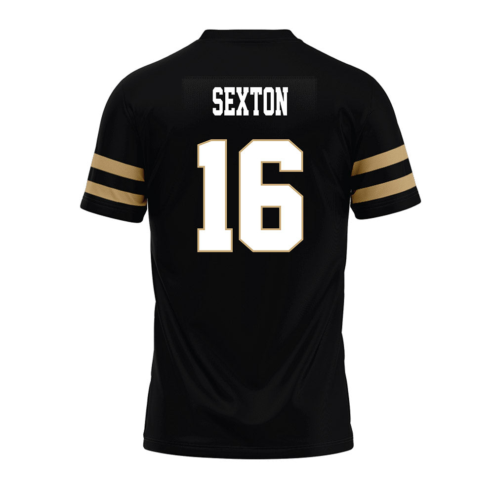 Anderson - NCAA Football : Christian Sexton - Black Premium Football Jersey-1