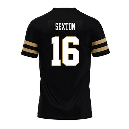 Anderson - NCAA Football : Christian Sexton - Black Premium Football Jersey-1