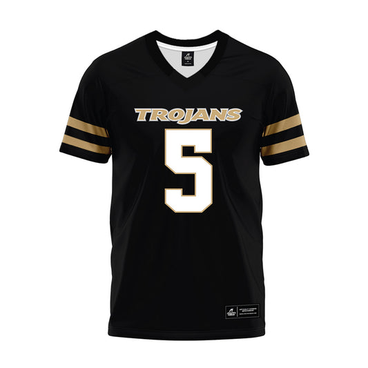 Anderson - NCAA Football : Jalon Warthen - Black Premium Football Jersey-0