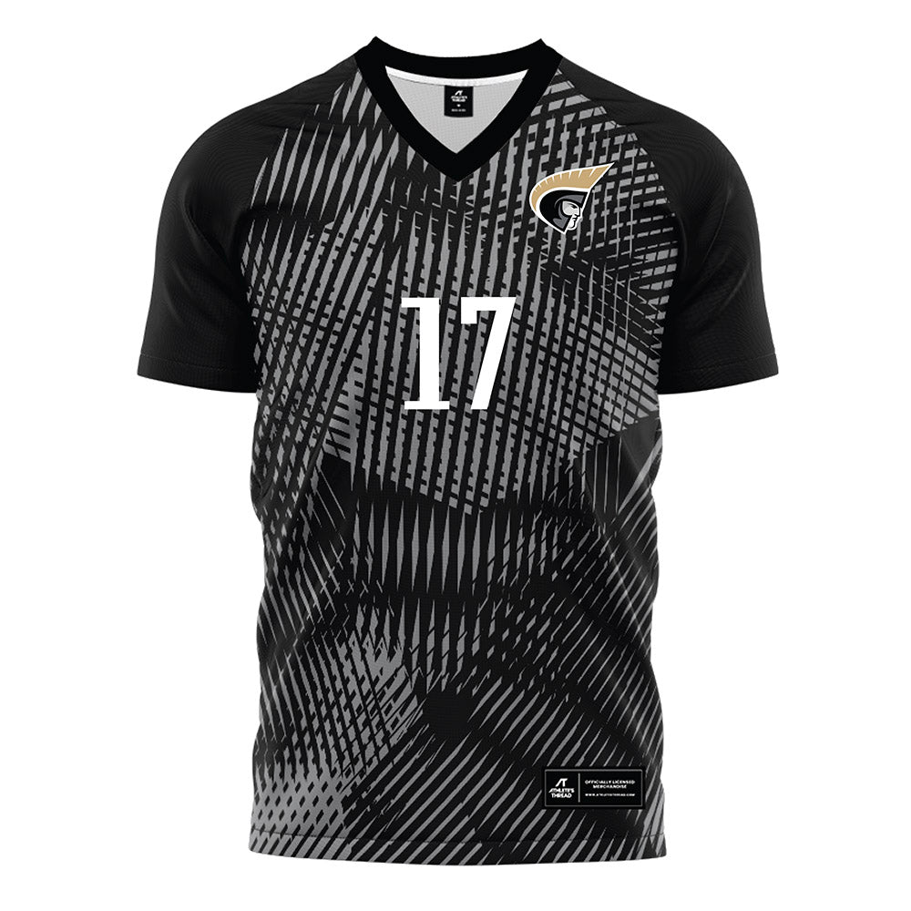 Anderson - NCAA Men's Soccer : Pol Elias - Black Soccer Jersey-0