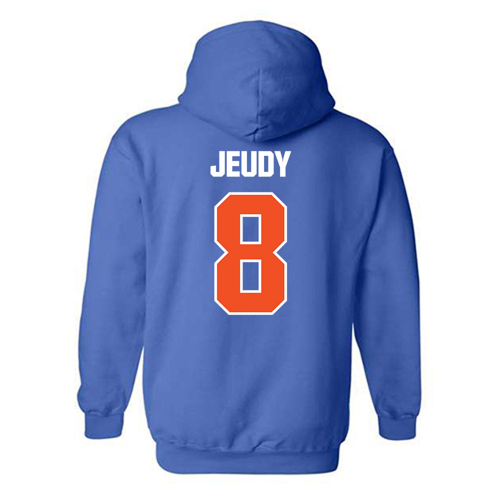 Morgan State - NCAA Football : Jordan Jeudy - Classic Shersey Hooded Sweatshirt-1