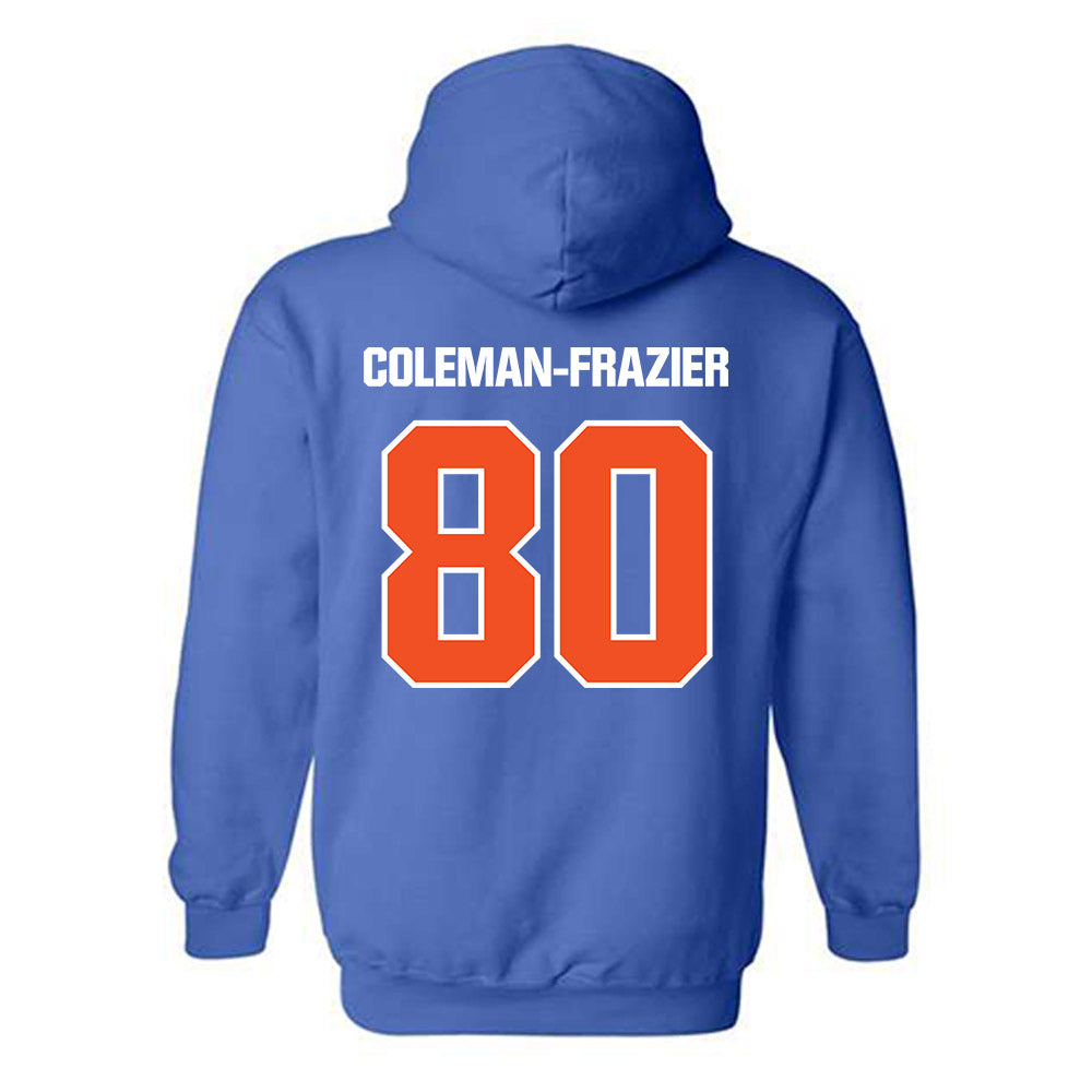 Morgan State - NCAA Football : Zyheem Coleman-Frazier - Classic Shersey Hooded Sweatshirt-1