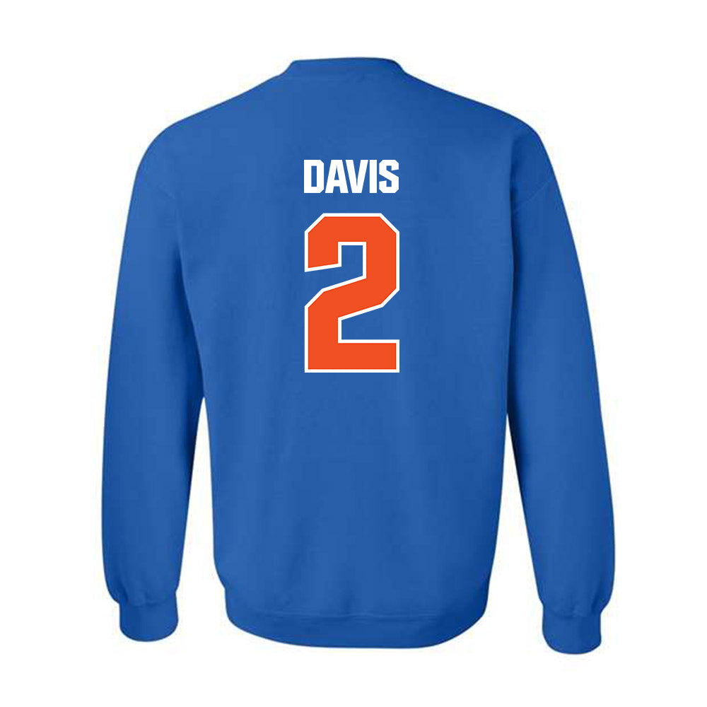 Morgan State - NCAA Men's Basketball : Elijah Davis - Classic Shersey Crewneck Sweatshirt-1
