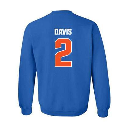 Morgan State - NCAA Men's Basketball : Elijah Davis - Classic Shersey Crewneck Sweatshirt-1