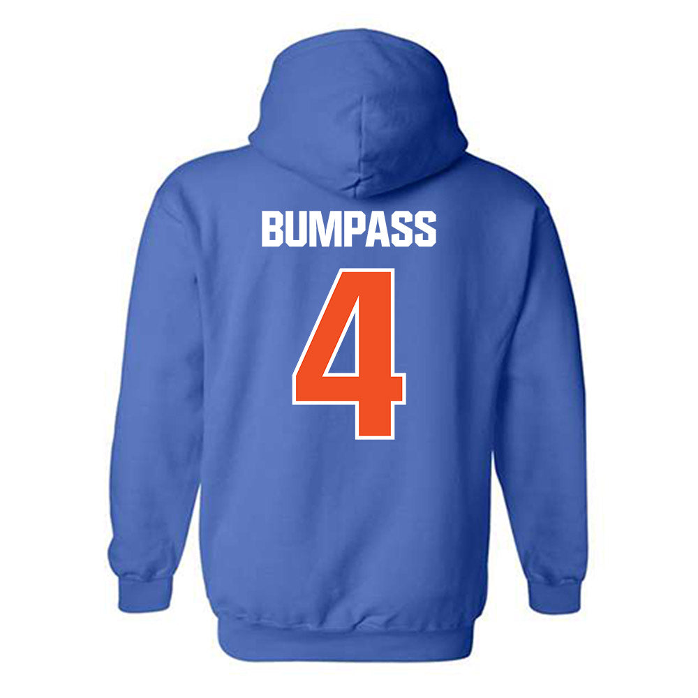 Morgan State - NCAA Men's Basketball : David Bumpass - Classic Shersey Hooded Sweatshirt-1