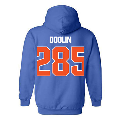 Morgan State - NCAA Wrestling : Xavier Doolin - Classic Shersey Hooded Sweatshirt-1