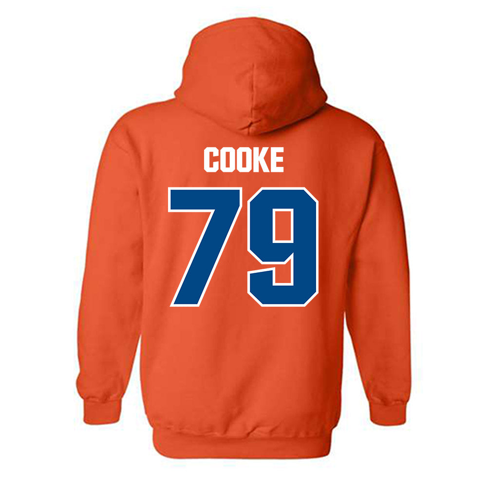 Morgan State - NCAA Football : Evan Cooke - Classic Shersey Hooded Sweatshirt-1