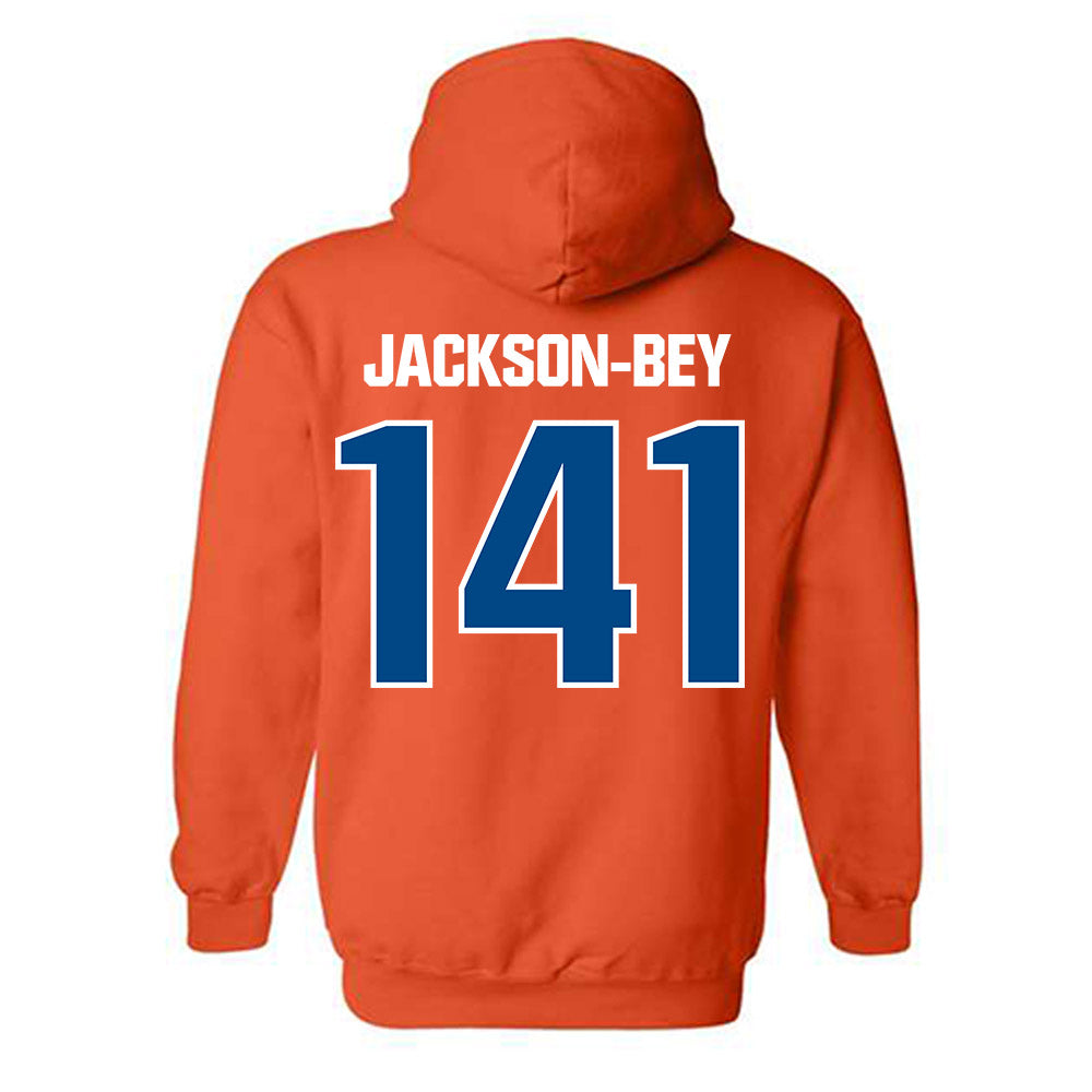 Morgan State - NCAA Wrestling : Jair Jackson-Bey - Classic Shersey Hooded Sweatshirt-1