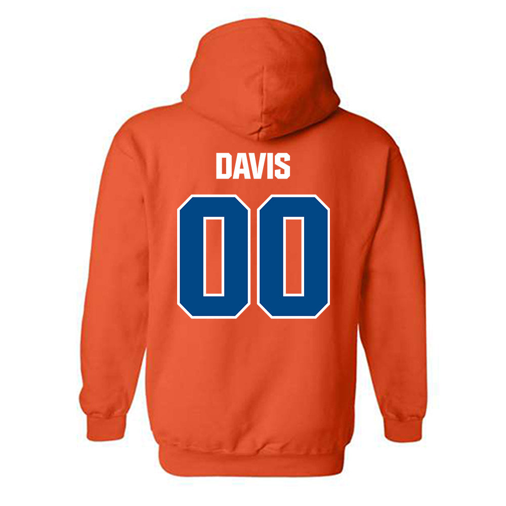 Morgan State - NCAA Football : James Davis - Classic Shersey Hooded Sweatshirt-1