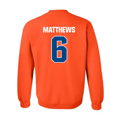 Morgan State - NCAA Football : Raquane Matthews - Classic Shersey Crewneck Sweatshirt-1