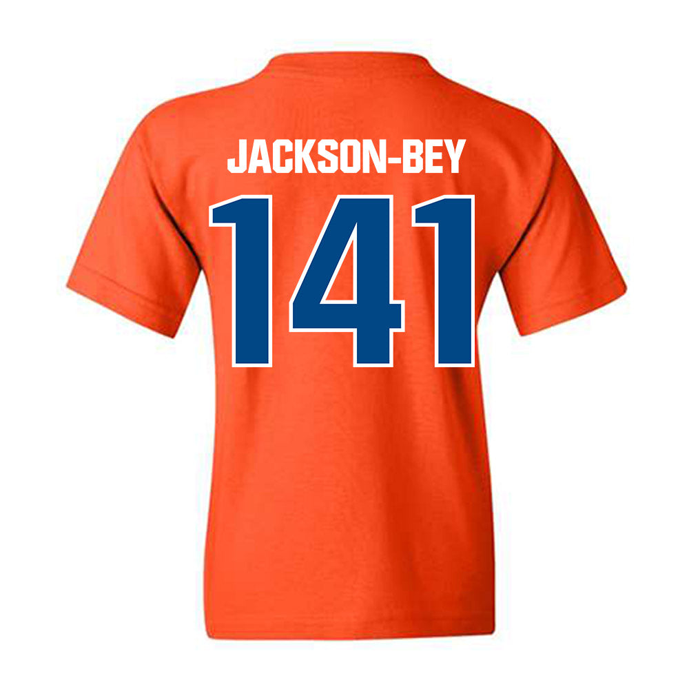 Morgan State - NCAA Wrestling : Jair Jackson-Bey - Classic Shersey Youth T-Shirt-1