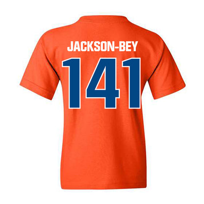 Morgan State - NCAA Wrestling : Jair Jackson-Bey - Classic Shersey Youth T-Shirt-1
