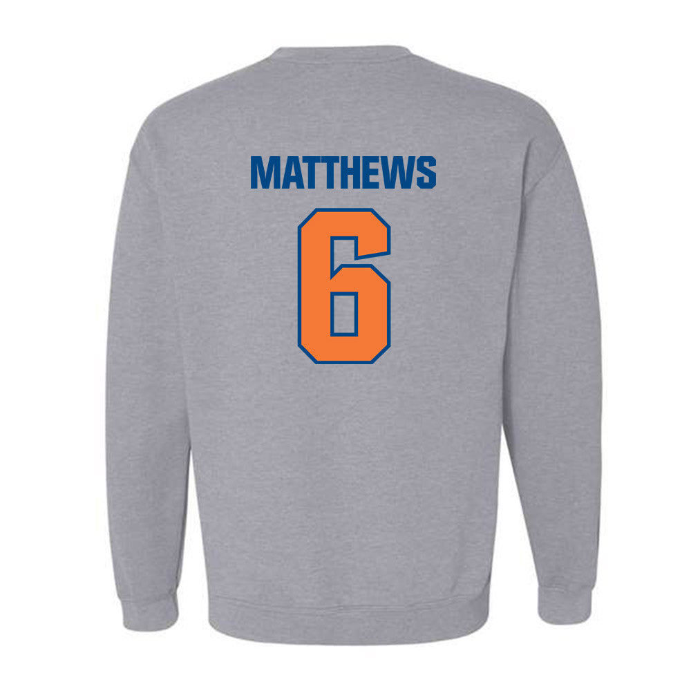 Morgan State - NCAA Football : Raquane Matthews - Classic Shersey Crewneck Sweatshirt-1