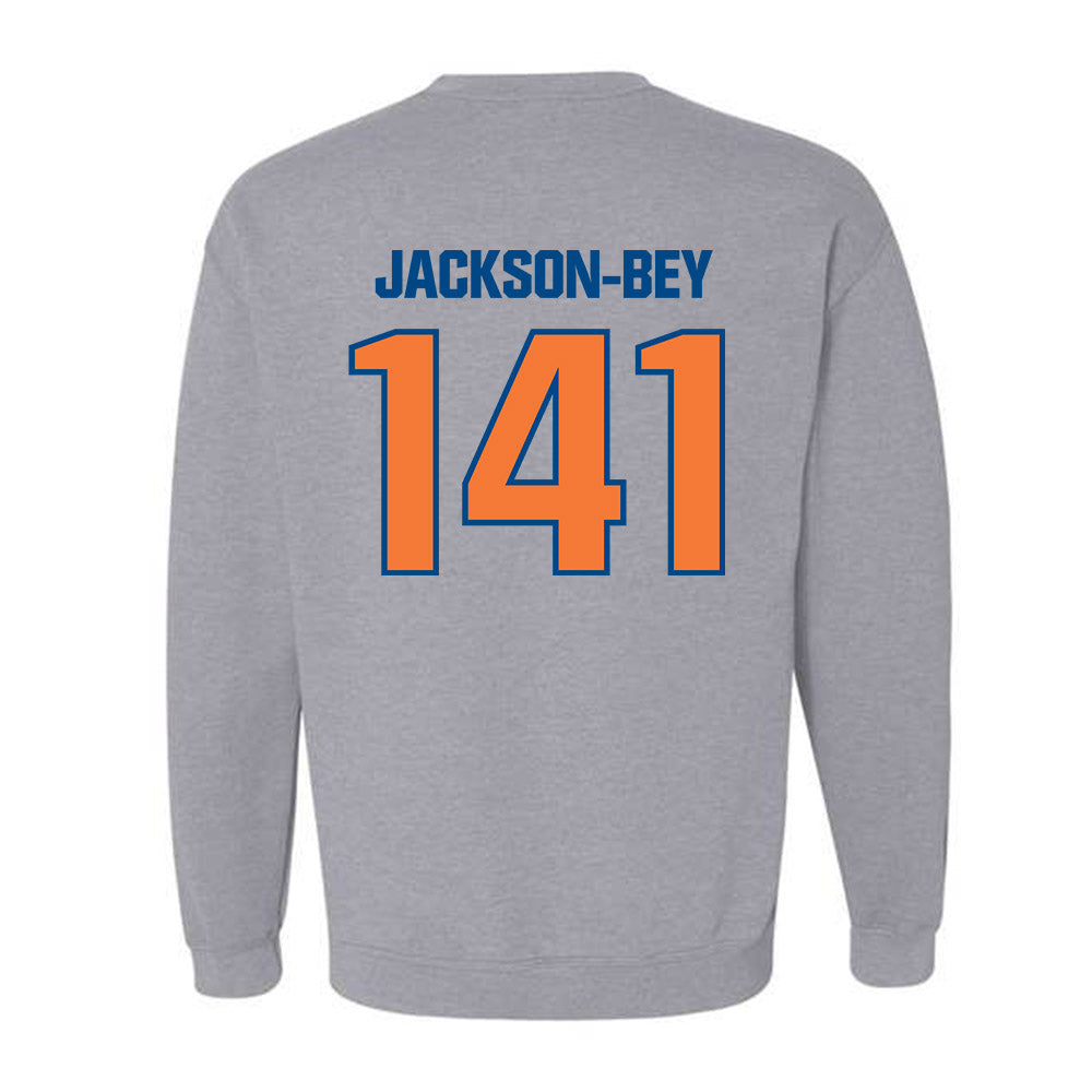 Morgan State - NCAA Wrestling : Jair Jackson-Bey - Classic Shersey Crewneck Sweatshirt-1