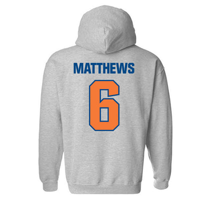 Morgan State - NCAA Football : Raquane Matthews - Classic Shersey Hooded Sweatshirt-1