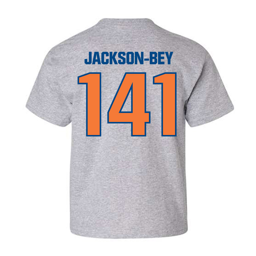 Morgan State - NCAA Wrestling : Jair Jackson-Bey - Classic Shersey Youth T-Shirt-1