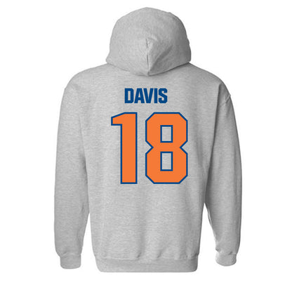 Morgan State - NCAA Football : James Davis - Classic Shersey Hooded Sweatshirt-1