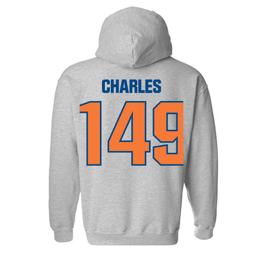 Morgan State - NCAA Wrestling : Yannis Charles - Classic Shersey Hooded Sweatshirt-1