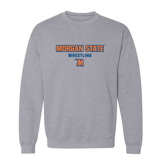 Morgan State - NCAA Wrestling : Yannis Charles - Classic Shersey Crewneck Sweatshirt-0