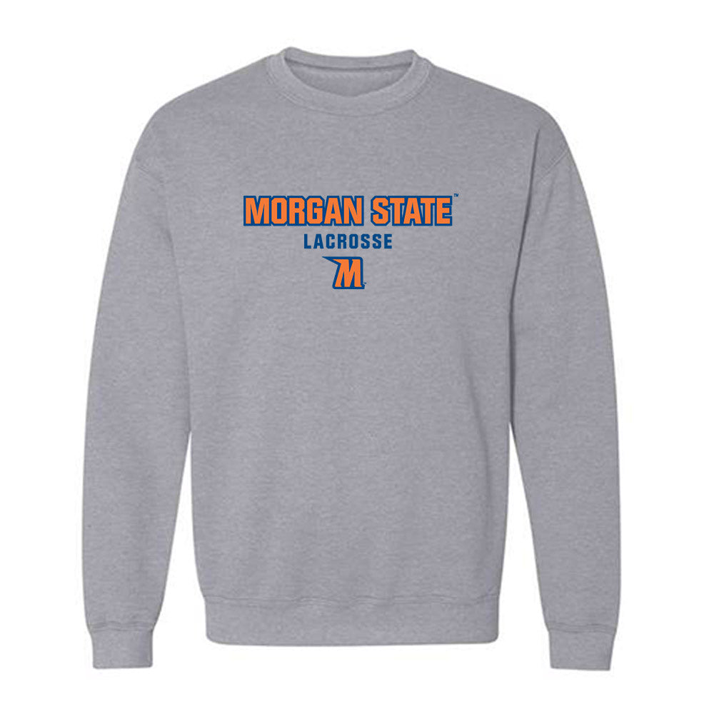 Morgan State - NCAA Men's Lacrosse : Derek Hawkins - Classic Shersey Crewneck Sweatshirt-0