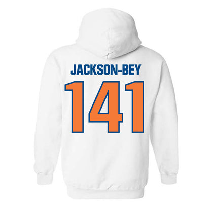 Morgan State - NCAA Wrestling : Jair Jackson-Bey - Classic Shersey Hooded Sweatshirt-1