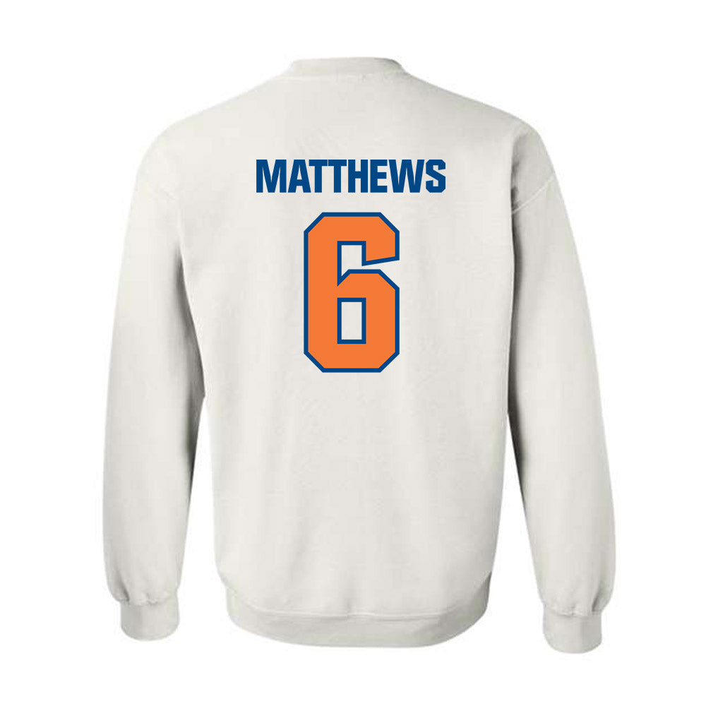 Morgan State - NCAA Football : Raquane Matthews - Classic Shersey Crewneck Sweatshirt-1