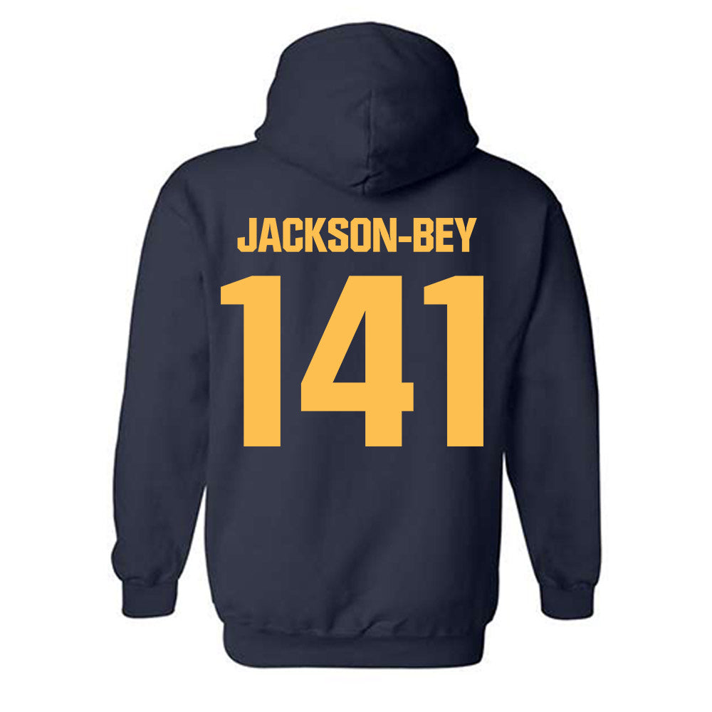 Morgan State - NCAA Wrestling : Jair Jackson-Bey - Classic Shersey Hooded Sweatshirt-1