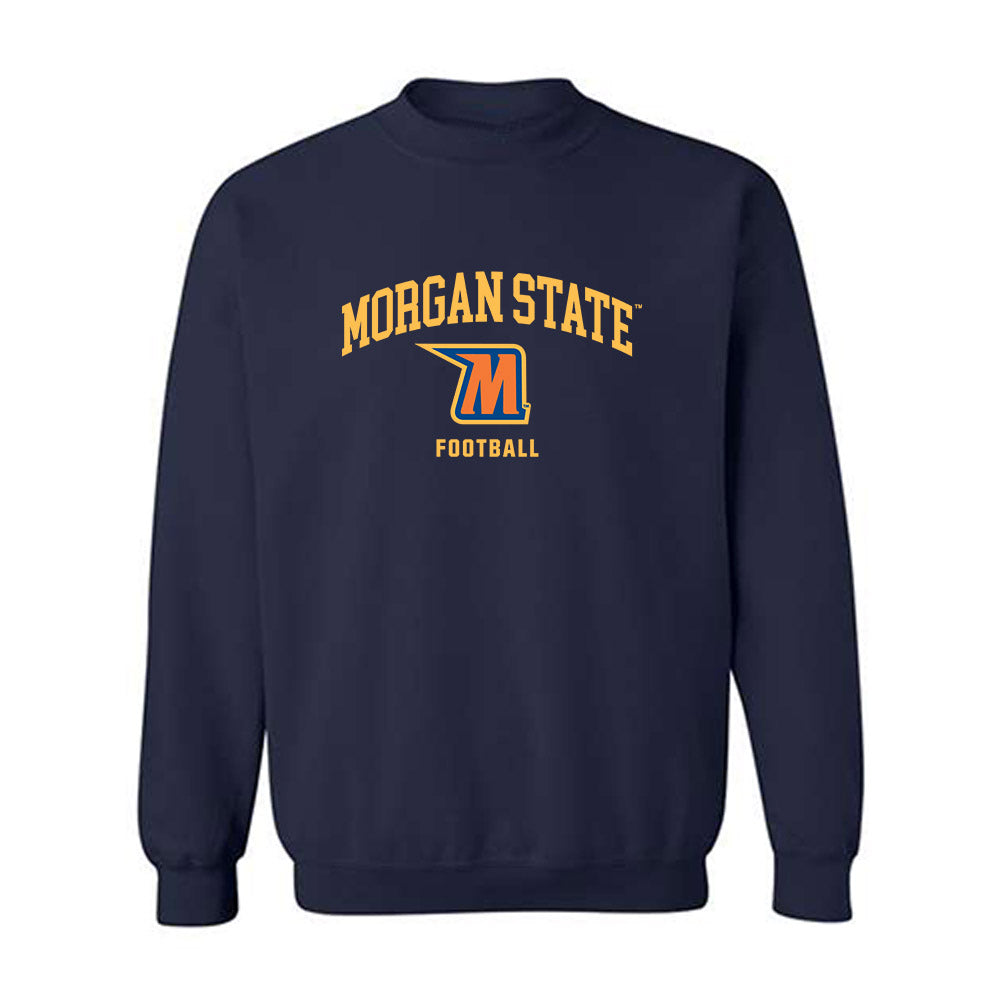 Morgan State - NCAA Football : James Davis - Classic Shersey Crewneck Sweatshirt-0