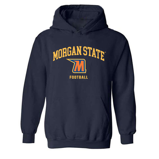 Morgan State - NCAA Football : Jalen Scarver - Classic Shersey Hooded Sweatshirt-0