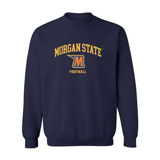 Morgan State - NCAA Football : Mike Hastie - Classic Shersey Crewneck Sweatshirt-0