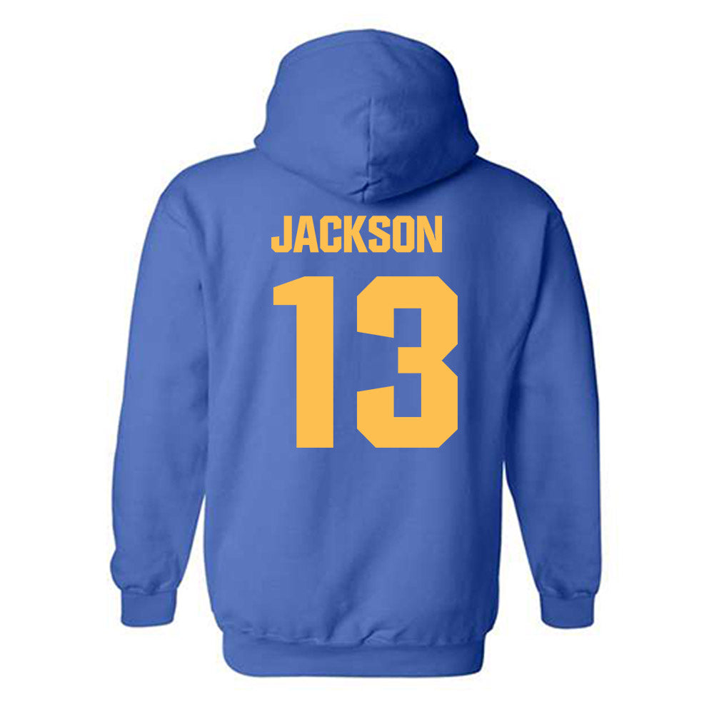 Morgan State - NCAA Football : Jayden Jackson - Classic Shersey Hooded Sweatshirt-1