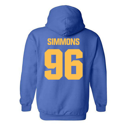 Morgan State - NCAA Football : Kayson Simmons - Classic Shersey Hooded Sweatshirt-1