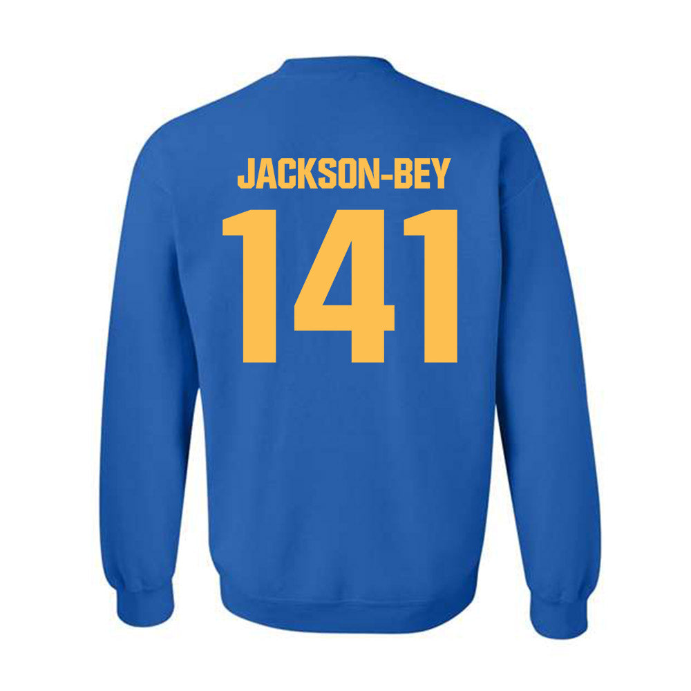 Morgan State - NCAA Wrestling : Jair Jackson-Bey - Classic Shersey Crewneck Sweatshirt-1