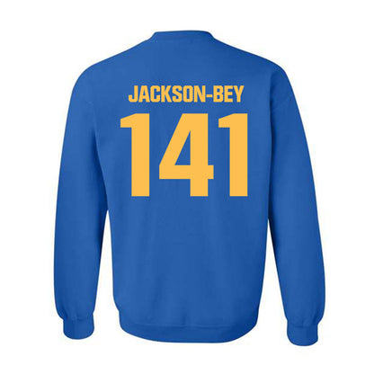 Morgan State - NCAA Wrestling : Jair Jackson-Bey - Classic Shersey Crewneck Sweatshirt-1