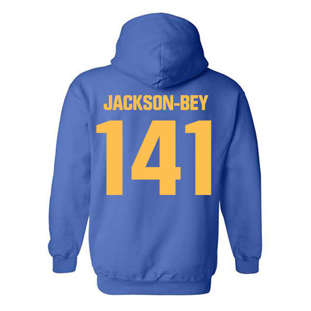Morgan State - NCAA Wrestling : Jair Jackson-Bey - Classic Shersey Hooded Sweatshirt-1