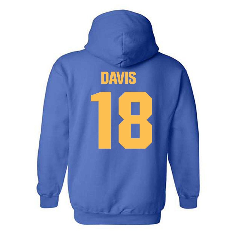 Morgan State - NCAA Football : James Davis - Classic Shersey Hooded Sweatshirt-1