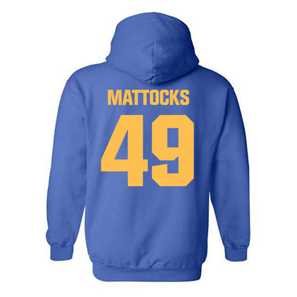 Morgan State - NCAA Football : Arturo Mattocks - Classic Shersey Hooded Sweatshirt-1