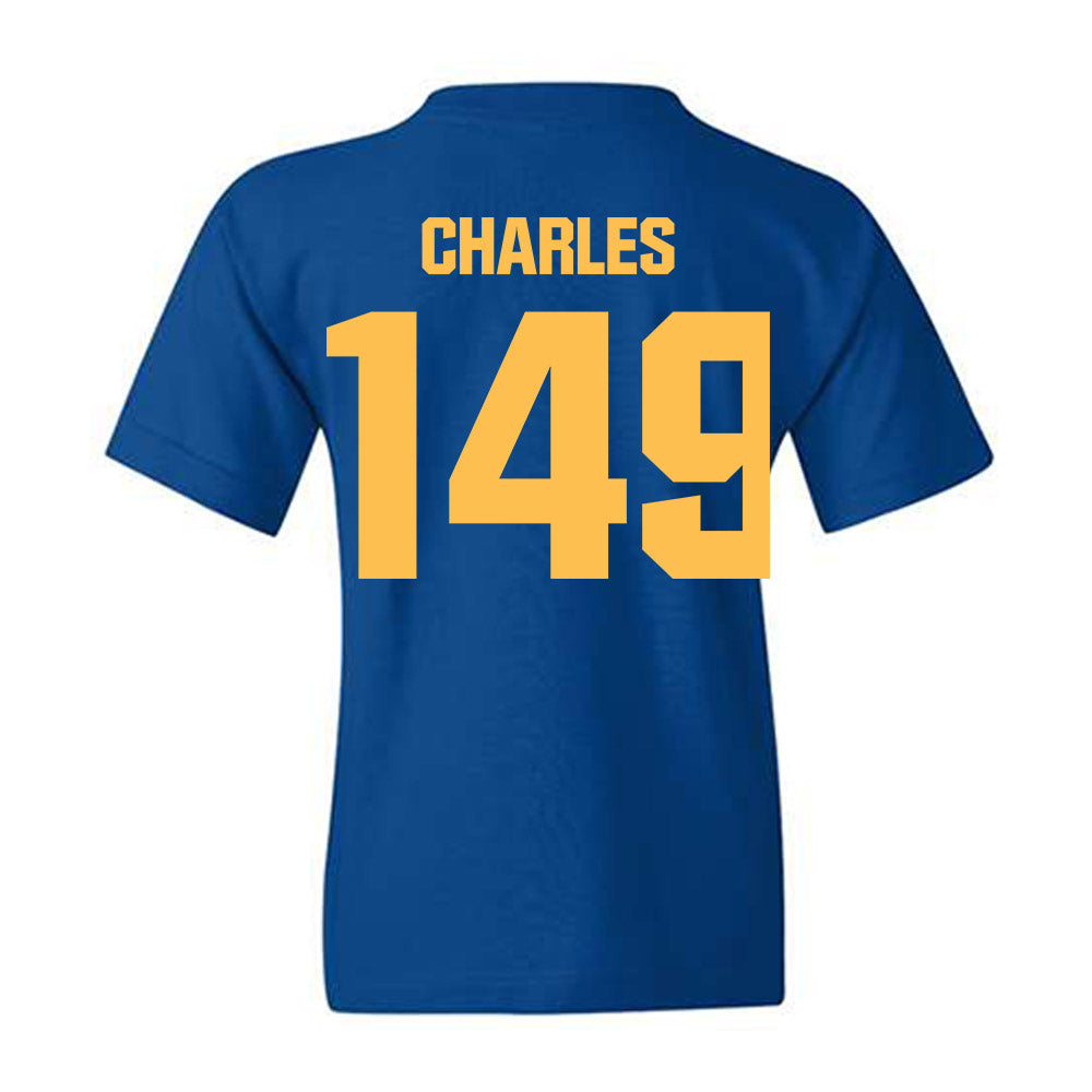 Morgan State - NCAA Wrestling : Yannis Charles - Classic Shersey Youth T-Shirt-1