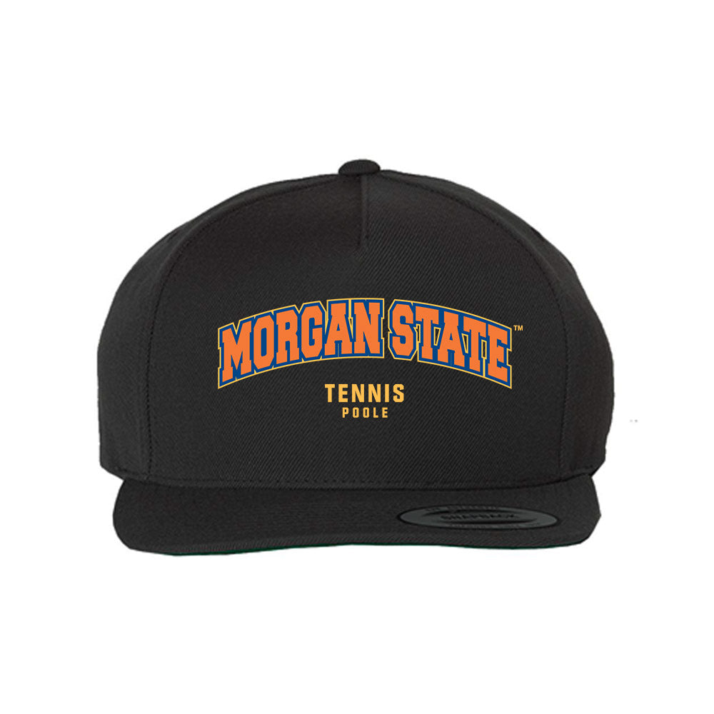Morgan State - NCAA Men's Tennis : Jacob Poole - Snapback Hat-0