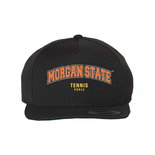 Morgan State - NCAA Men's Tennis : Jacob Poole - Snapback Hat-0