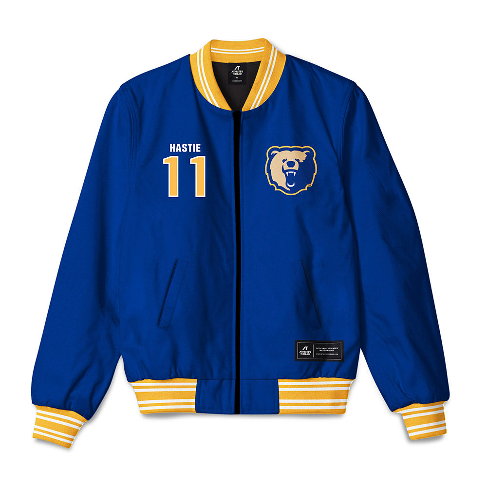 Morgan State - NCAA Football : Mike Hastie - Bomber Jacket-0